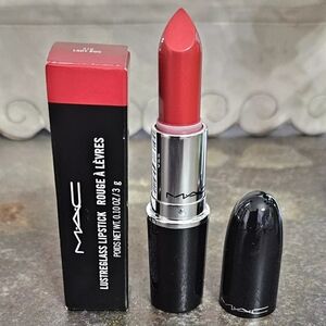 2 Tubes MAC Lustreglass Lipstick #510 LADY BUG Full Size .10 oz NIB!